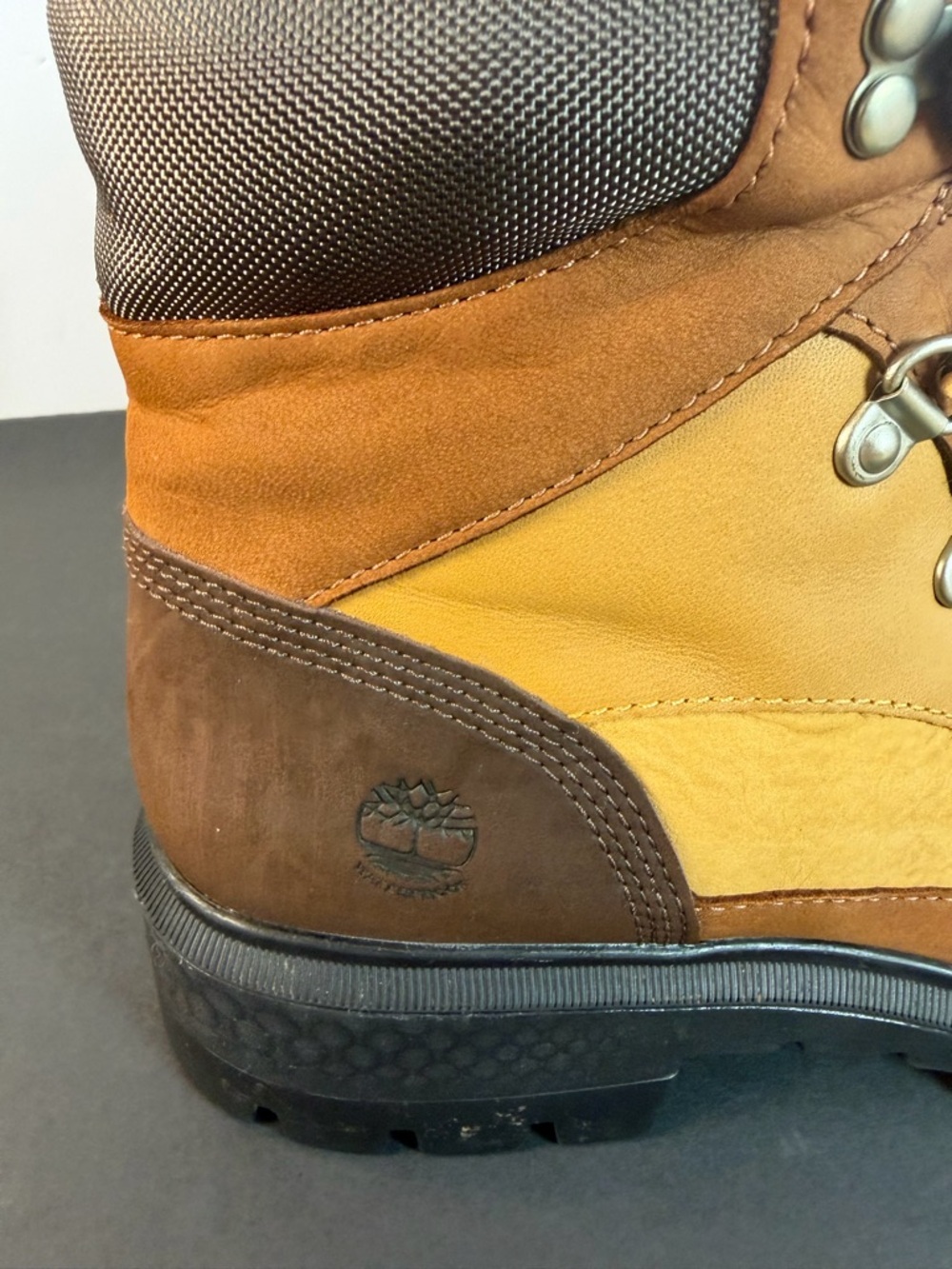 Timberland Womens 9 Cortina Valley Waterproof Mid Hiker Wheat Boots Outdoor - Picture 4 of 9
